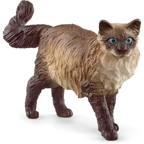 SCHLEICH Farm World | Ragdoll-Katze 13940 Farm-Spielzeugfigur | Detaillierte Tierfiguren | Tolles Geschenk für Jungen und Mädchen | Bauernhofspielzeug ab 3 Jahren | 6 x 2 x 4 cm