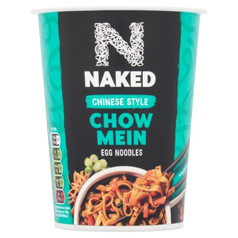 Naked Noodle Chow Mein Pot Snack 78G