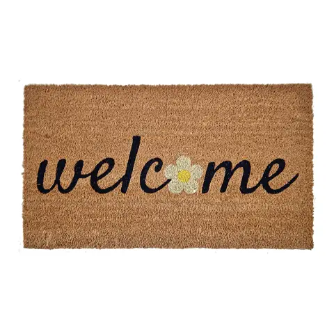 Likewise Doormat Welcome Daisy Coir 40x70cm