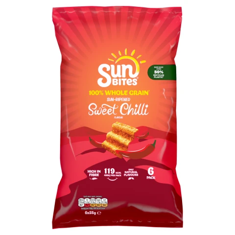 Walkers Sunbites Sweet Chili 6*25g