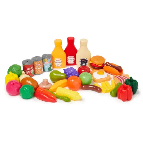 Casdon 44 Piece Play Food Set