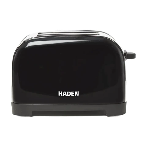 Haden Iver 2 Slice Toaster, Compact, Black Stainless Steel - 206503