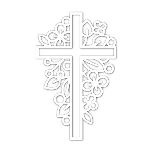 Cross Metal Cutting Dies Set for Card Making, Scrapbooking, and DIY Crafts Embossing Tools Kit Religious Die Cuts for Albums Paper Craft Jesus Christ Christian Etching Templates Stamps