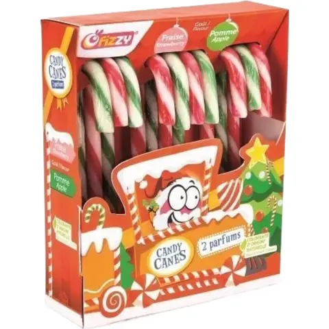 Gift Box Candy Canes (10 canes - 140g)