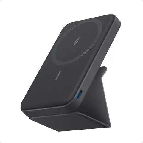 Anker 622 MagGo magnetische kabellose Powerbank, 5000 mAh, faltbar, mit USB-C, für iPhone 12/13/14, Interstellar