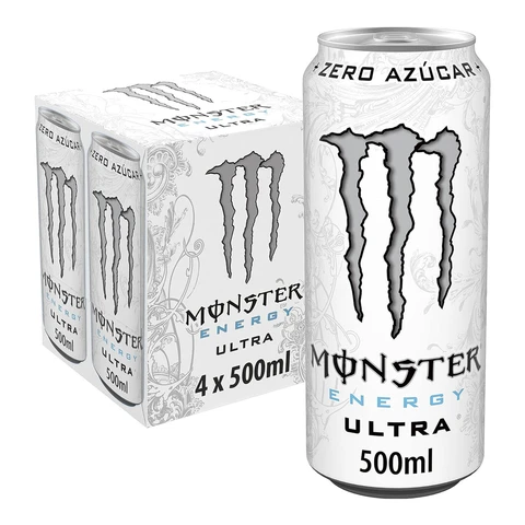 Monster Energy Ultra White 4x0,5L