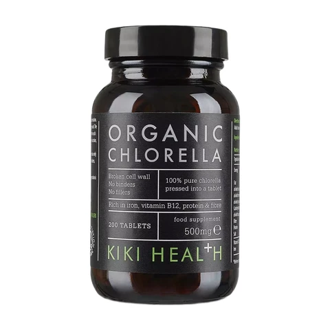 KIKI Health Chlorella, 500mg - 200 Tablets