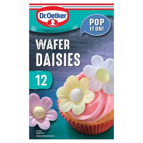 Dr. Oetker Wafer Daisies 12 Pack