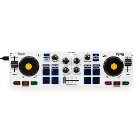 Hercules DJ Control Mix Contrôleur DJ pour Android et iOS
