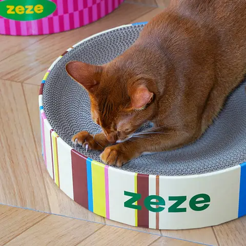 zeze Lit à griffer à étages crème