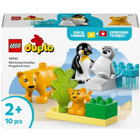 Lego 10442 Duplo Wild Animal Penguins And Lions