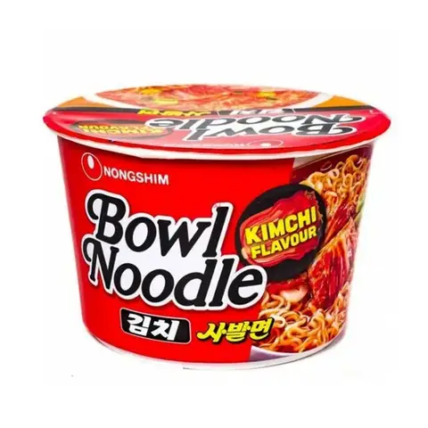 Nongshim Bowl Noodle (Kimchi) 100g 农心碗面 - 泡菜味100g