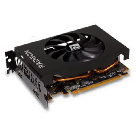 PowerColor AMD Radeon RX 6500 XT ITX Gaming-Grafikkarte, 4 GB GDDR6, 2815 MHz Boost-Takt, kompaktes ITX-Design, DisplayPort & HDMI, PCIe 4.0