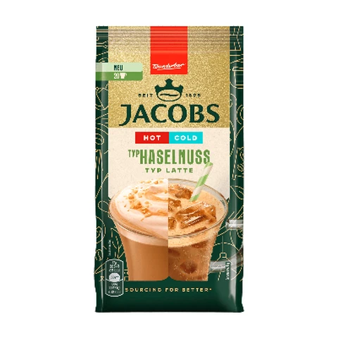 Jacobs Hot & Cold Haselnuss TYP Latte 340 g