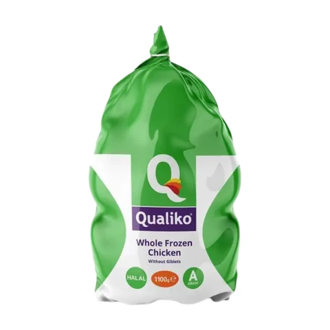 Qualiko Whole Chicken A-Grade 1.1kg HALAL