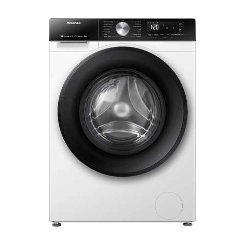 【Mega Vakantiegeld Deal】Hisense WF3S9043BW3 Vrijstaande wasmachine - 9 kg capaciteit - 1400 tpm centrifugeersnelheid - Energiezuinig - Wit
