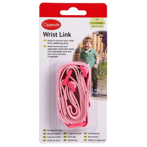 Safety Wrist Link with Shock Absorber (27) Pink