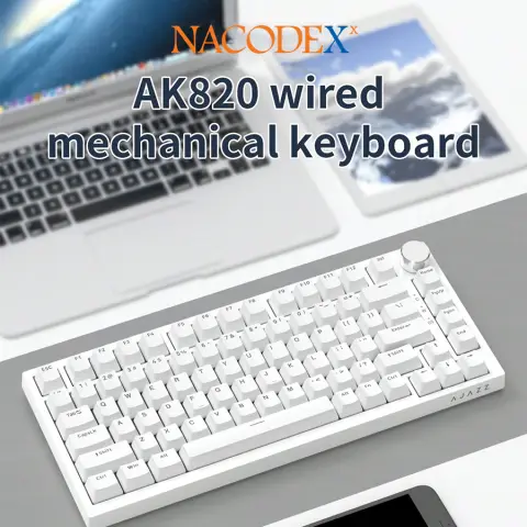 AJAZZ AK820 75% Wired Mechanical Keyboard