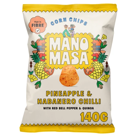 Manomasa Limited Edition Pineapple & Habanero Chilli 140g