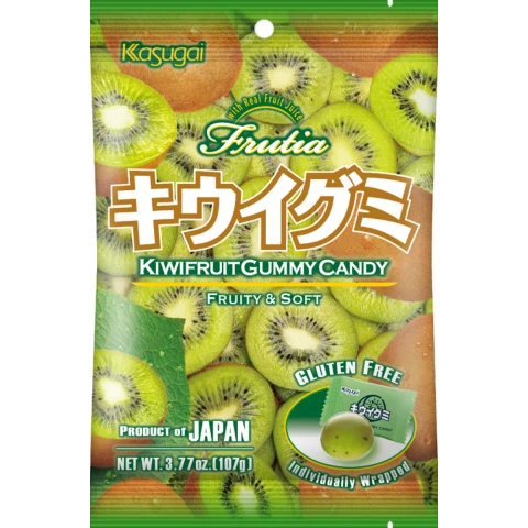 KASUGAI Kiwi Gummy 107g 春日奇异果味QQ糖 107g
