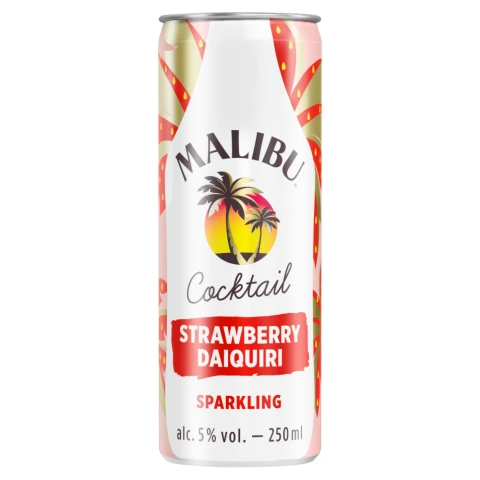 Malibu Strawberry Daiquiri 25Cl (Abv 5%)