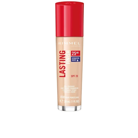 Rimmel LASTING FINISH FOUNDATION 25HR (WITH COMFORT SERUM) 30ML 050 Fair Porcelain