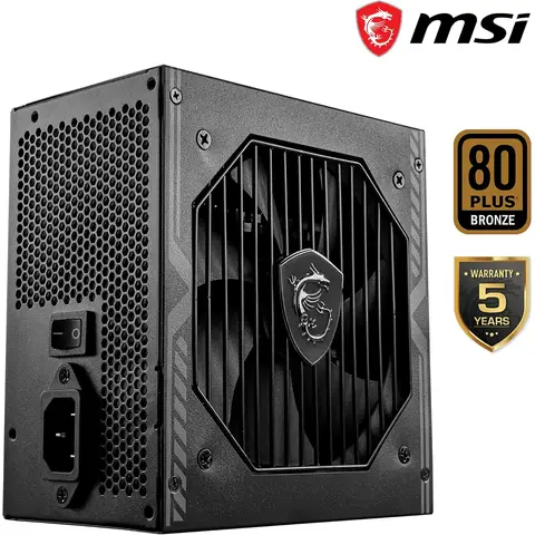 MSI 650W ATX Standard Power Supply - MAG A650BN