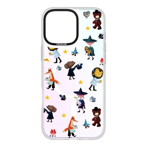 COMMA Canvas Series Magnetic Phone Case - iPhone16 Plus - Magic Academy