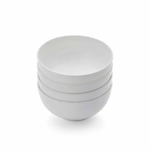 Royal Worcester Serendipity Coupe Set Of 4 Fine Bone China Cereal Bowls