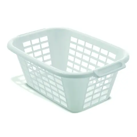 ADDIS 610610 L.BASKET RECT WHITE