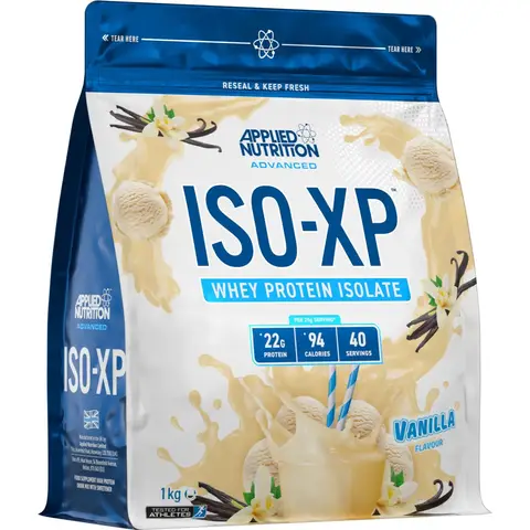 Applied Nutrition ISO - XP Whey ISO -late Protein Powder Vanilla Flavour - 1 kg