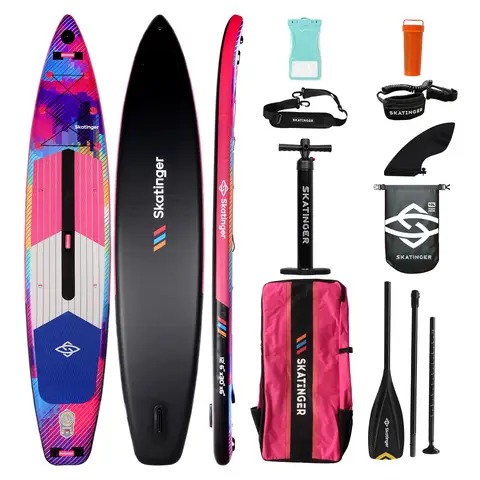 SKATINGER CMYK Pink 12'6x30"x6"