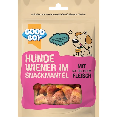 Good Boy Hundeleckerlie Wiener im Snackmantel, 80 g