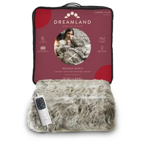 Dreamland HyggeDays FauxFur Throw-Husky 160X120