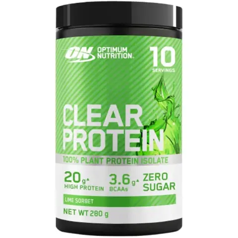 Optimum Nutrition Clear Protein 100% Plant Protein 280g Lime Sorbet