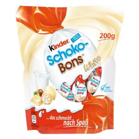 Kinder Weiße Schokoladenkugeln 200 g