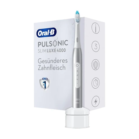Oral-B Pulsonic Slim Luxe 4000 Platinum Schallzahnbürste