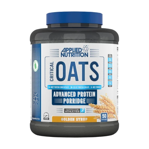 Applied Nutrition CRITICAL Oats Protein Porridge Golden Syrup - 3Kg