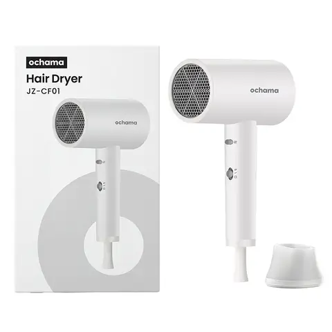 ochama Ionic Hair Dryer – 1800W Powerful Blow Dryer, Quick Drying and Hair Care, Suitable Hair Dryer for Home and Dormitory