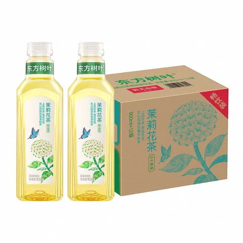 ORIENTAL LEAF Jasmine Flower Tea 900 ml x 12 Bottles