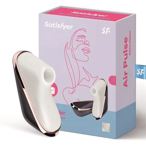 Satisfyer ‘Traveler’ Vibrator | Aanliggende vibrator met 11 drukgolvenmodi | Vrouwelijke seksspeeltjes | Stille en krachtige clitorale stimulatie | Kleine seksspeeltjes voor onderweg | Stimulatiespeeltjes