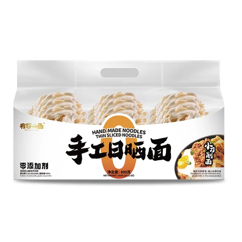 HUI JI Nouilles artisanales tranchées finement - 800 g