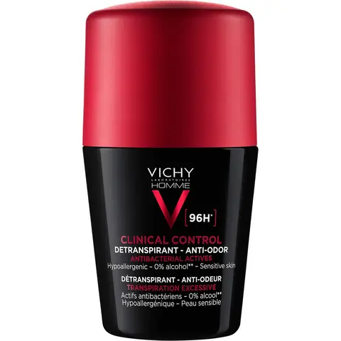 Vichy Homme Clinical Control 96H Anti-Transpirant Roll-On 50 ml