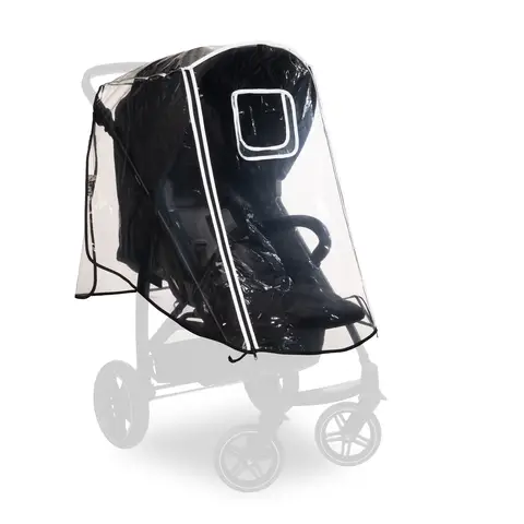 Hauck Universal Regenschutz mit großer Frontöffnung für Buggys & Kinderwagen