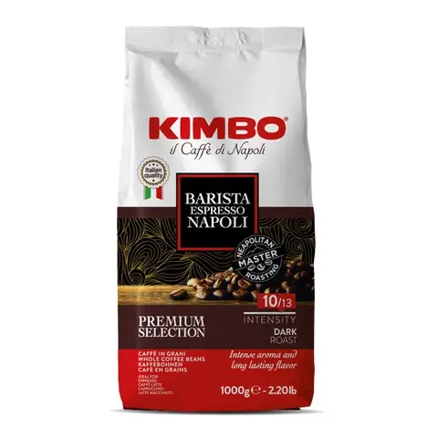 KIMBO Café Grain BARISTA ESPRESSO NAPOLI Intensité 10/13 1kg