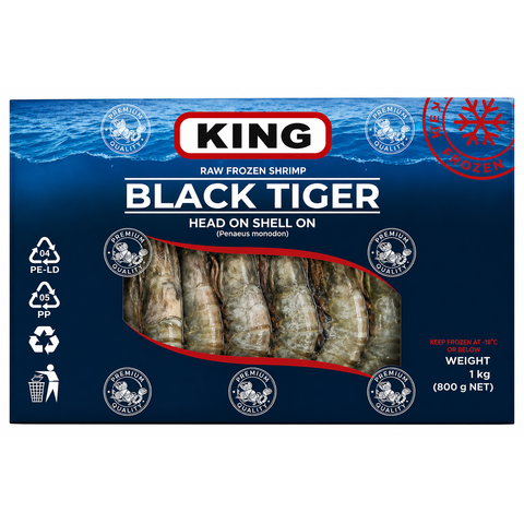Crevettes Black Tiger 16/20 - 1 kg