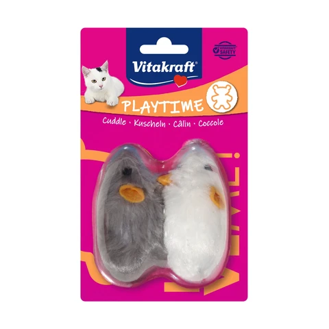Vitakraft Spielmäuse mit Ton, für Katzen 1 St