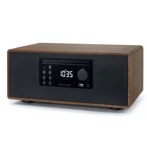 MUSE M-692 BTCW Enceinte Bluetooth avec radio FM, CD et port USB