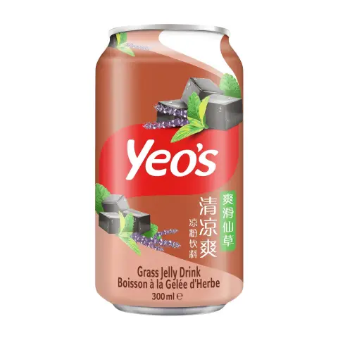 Yeo's Grass Jelly Drink 300ml 杨协成 仙草蜜凉粉饮料