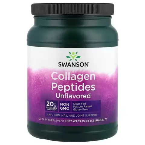 Swanson Collagen Peptides Skin Joint Powder - 560g
